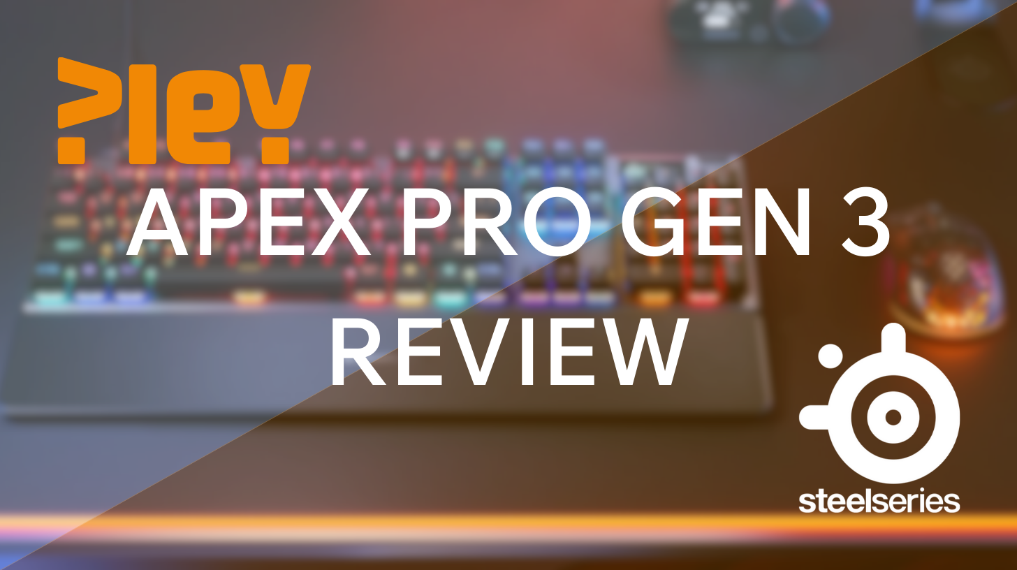 SteelSeries Apex Pro Gen 3 – The Worlds Fastest Gaming-keyboard