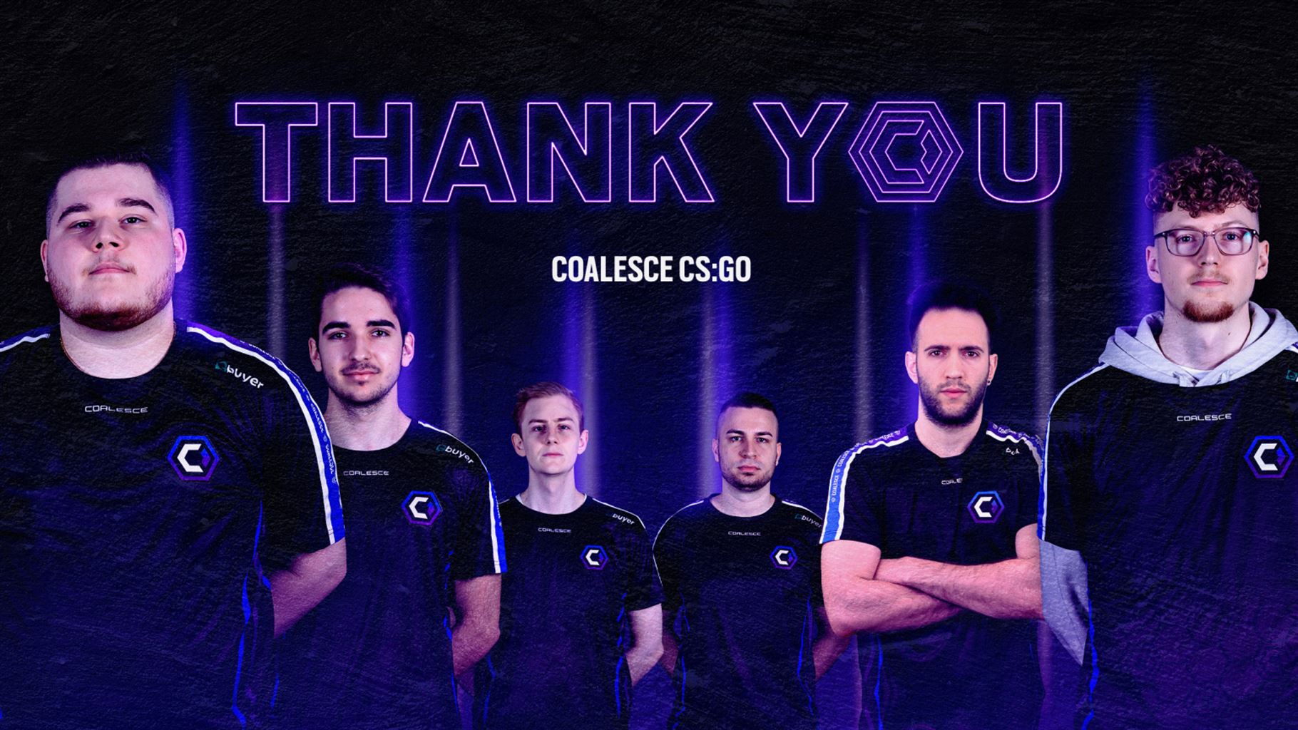 Jackinho and co. dropped by Coalesce ⇒ Pley.gg