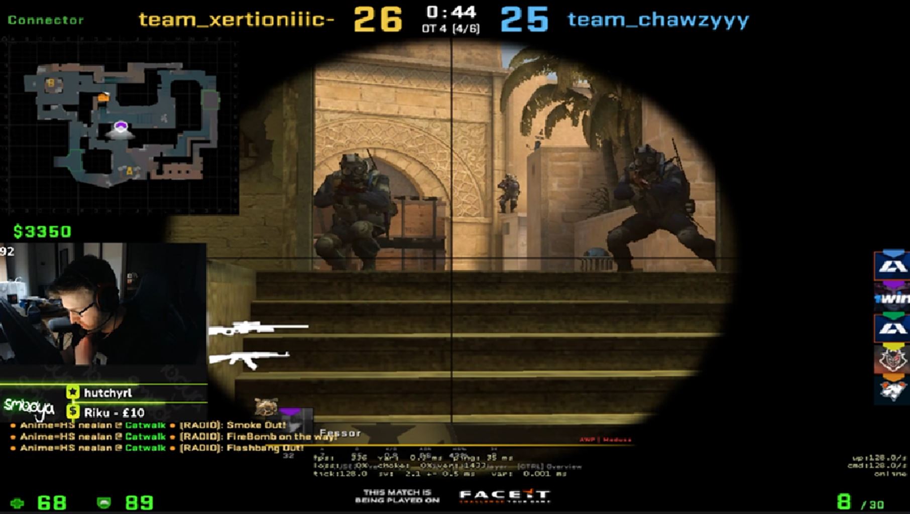 Pley of the Day: Perfectly-timed triple peek on Fessor