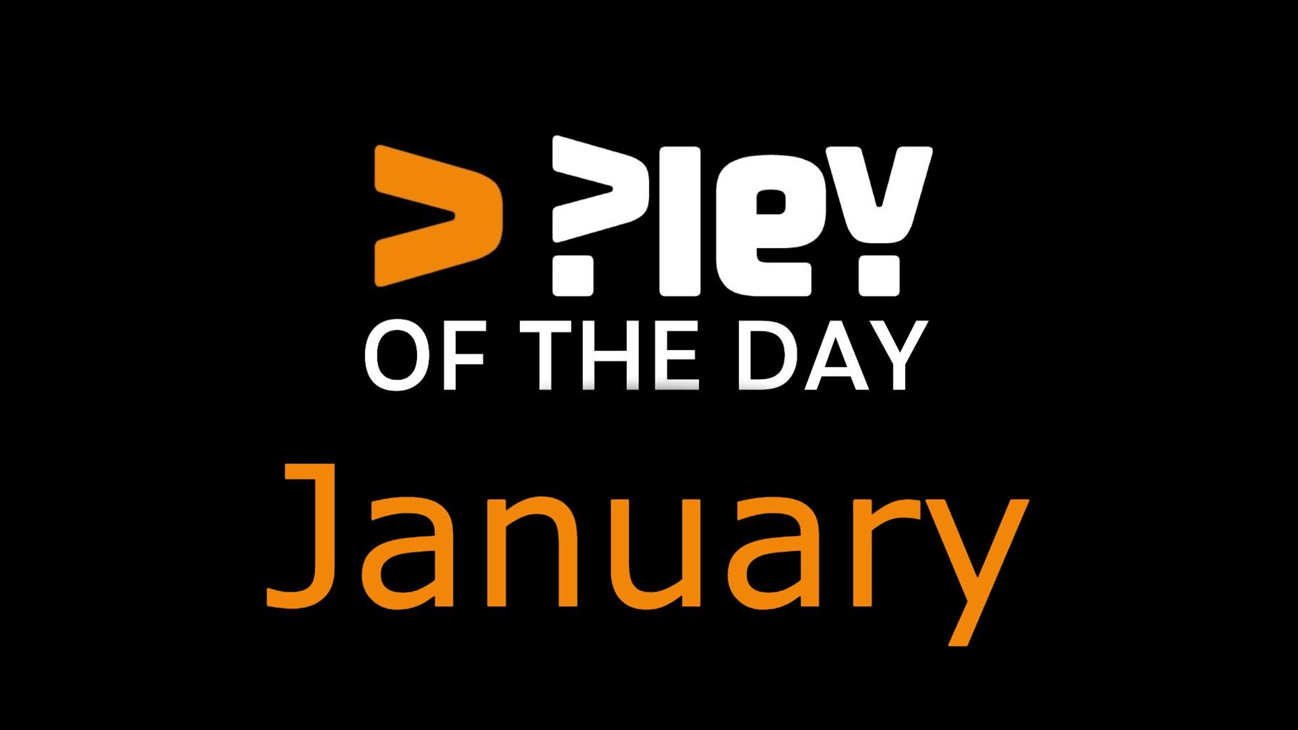 Pley of the Day – January