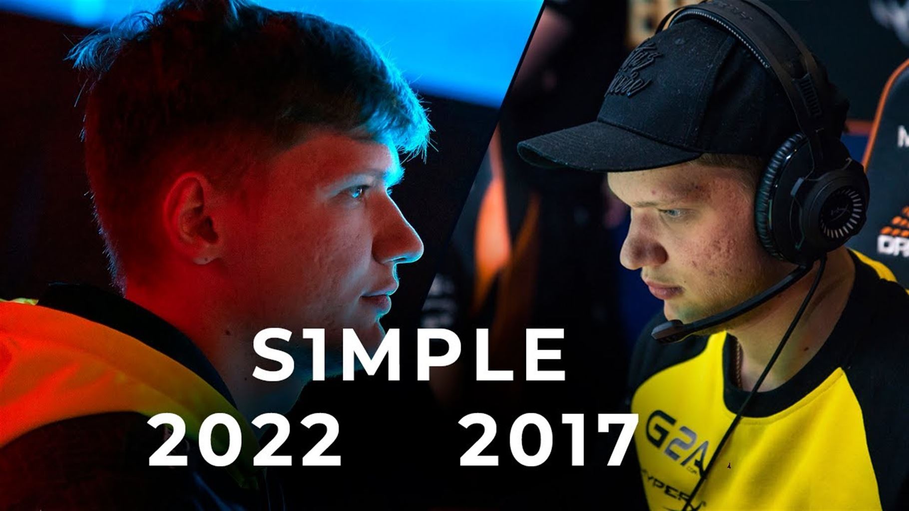 The Evolution of s1mple: 2017 vs 2022