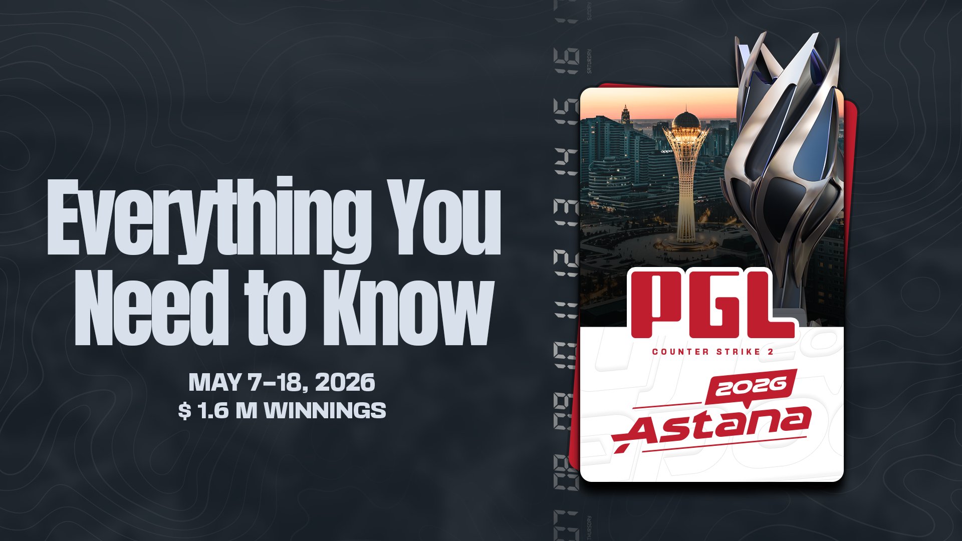 PGL Announce Biggest CS2 Prize Pool Since Stockholm