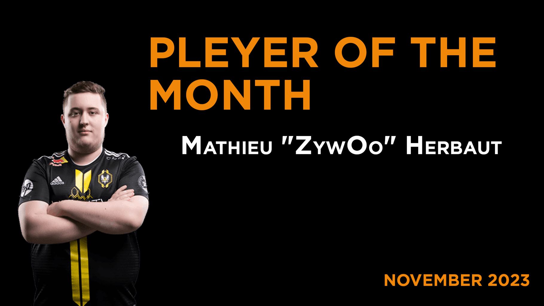 November Pleyer of the Month: ZywOo