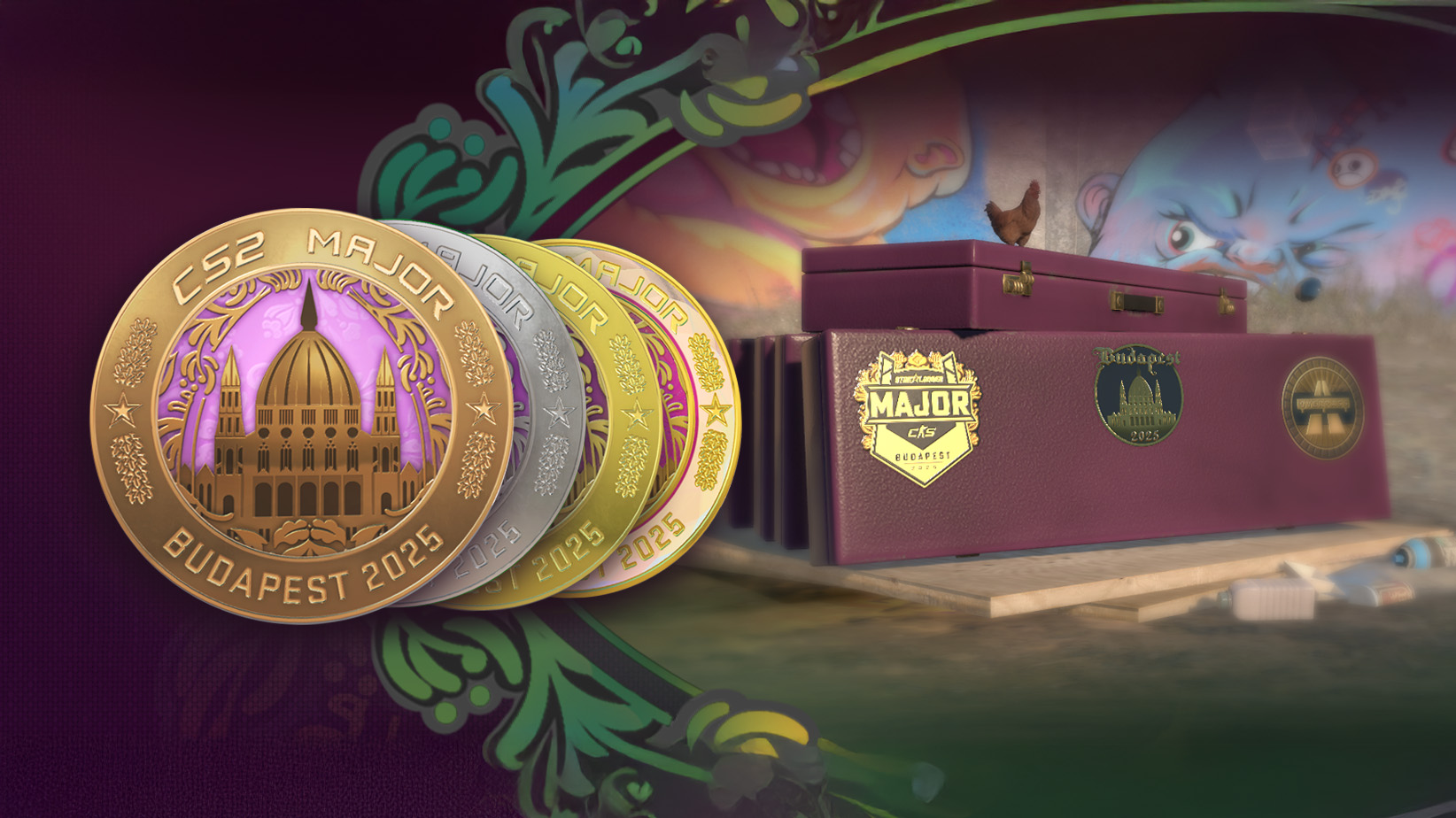 Valve releases StarLadder Budapest Major stickers and Viewer Pass in 3.8 GB CS2 update
