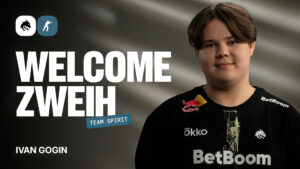 Team Spirit Confirms Signing of zweih Following Nemiga Announcement