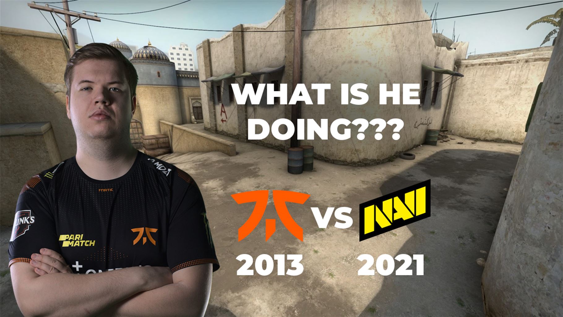 How does Fnatic 2013 compare with NAVI 2021?