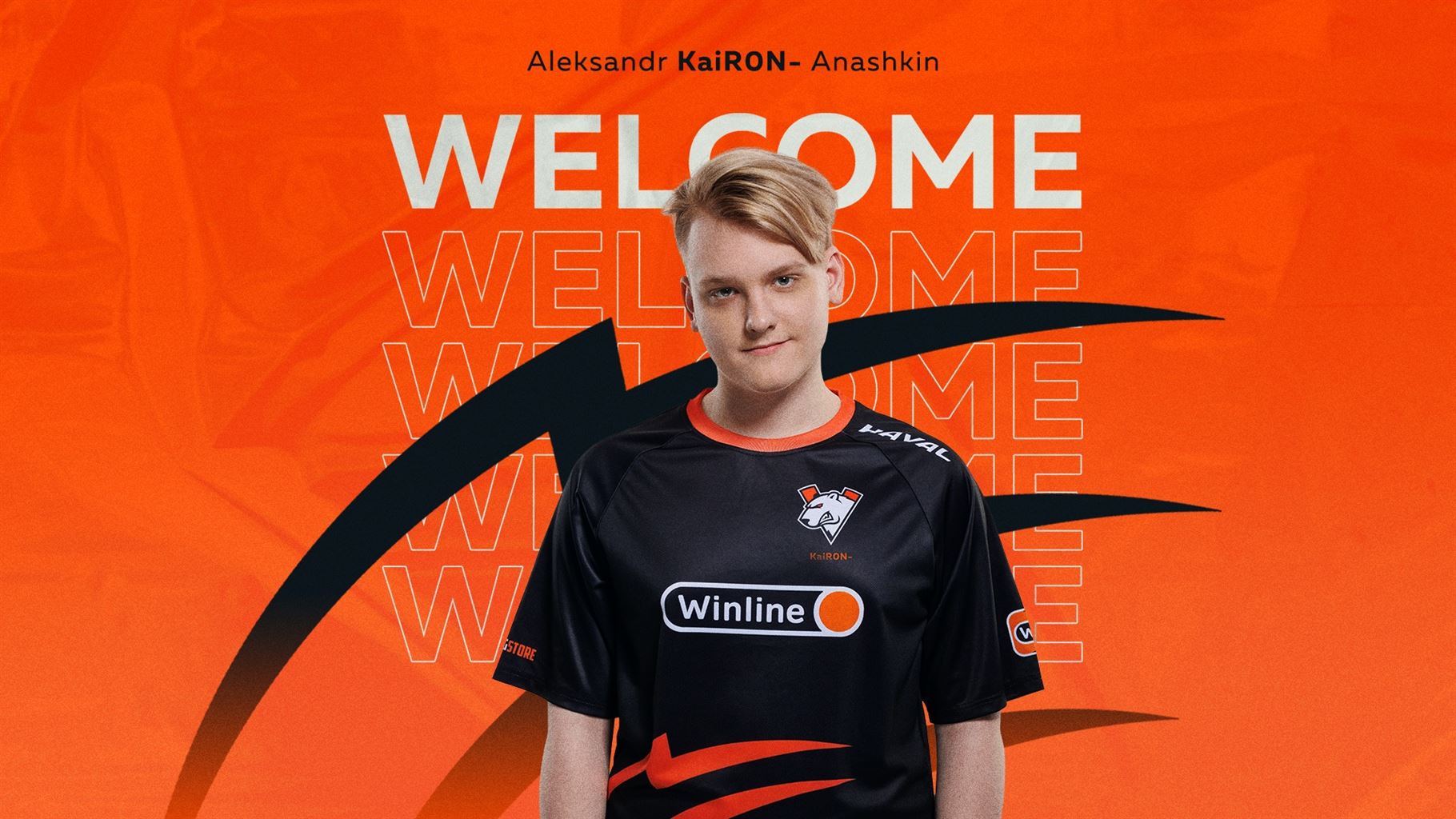 Virtus.pro confirms the signing of KaiR0N