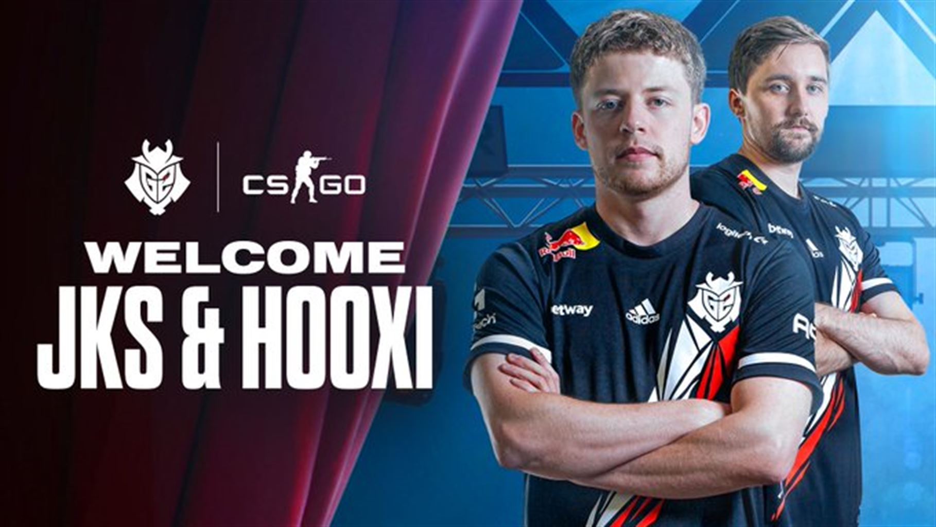 jks and Hooxi signs for G2