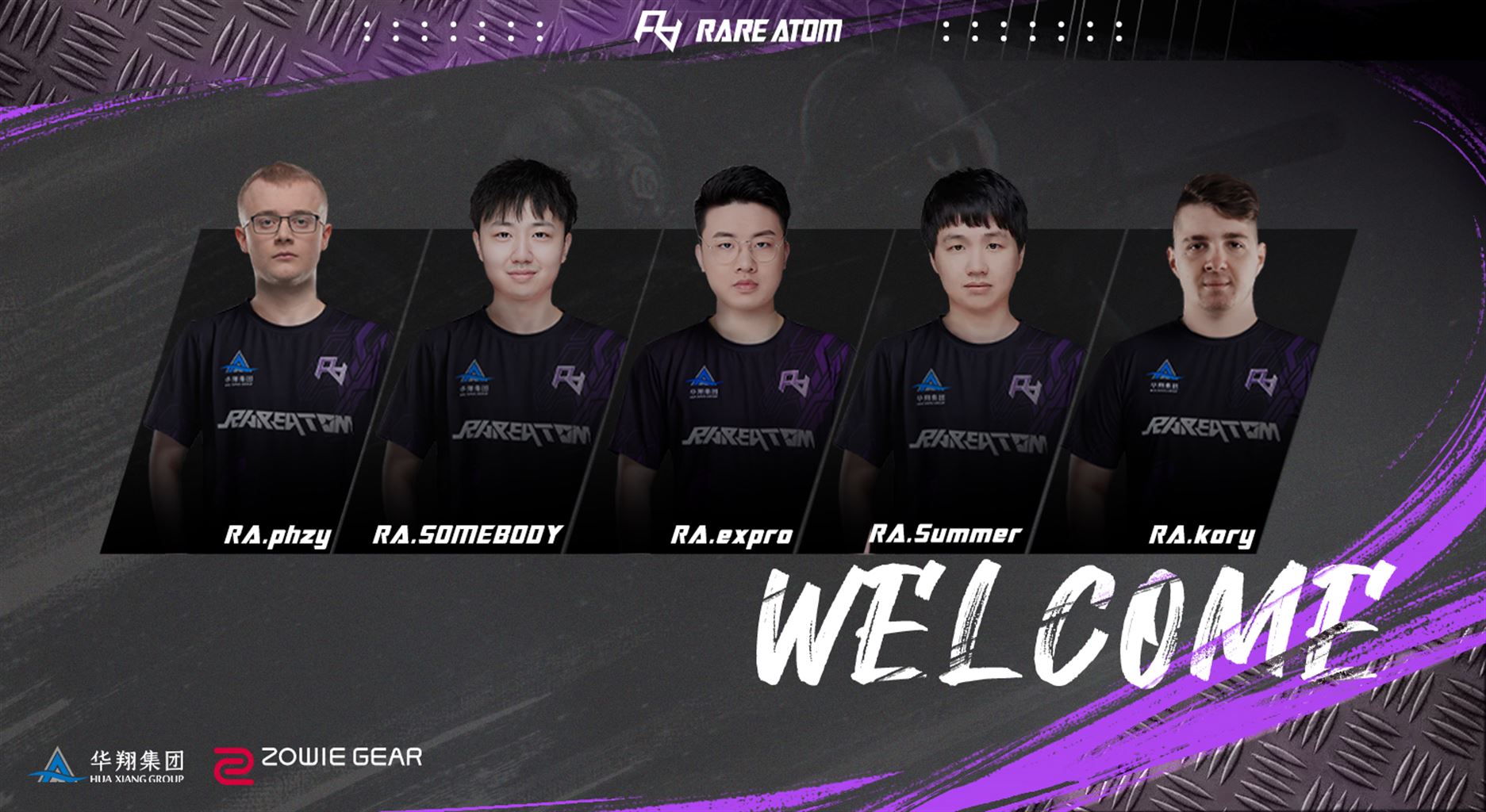 Rare Atom go international with new lineup