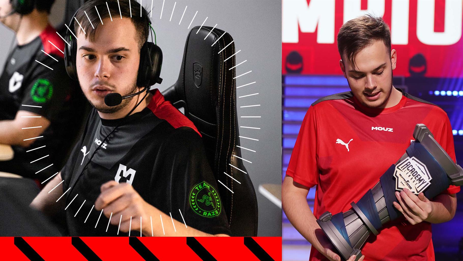 MOUZ replace Bymas with academy player
