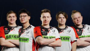 Nemiga Gaming players in team jerseys