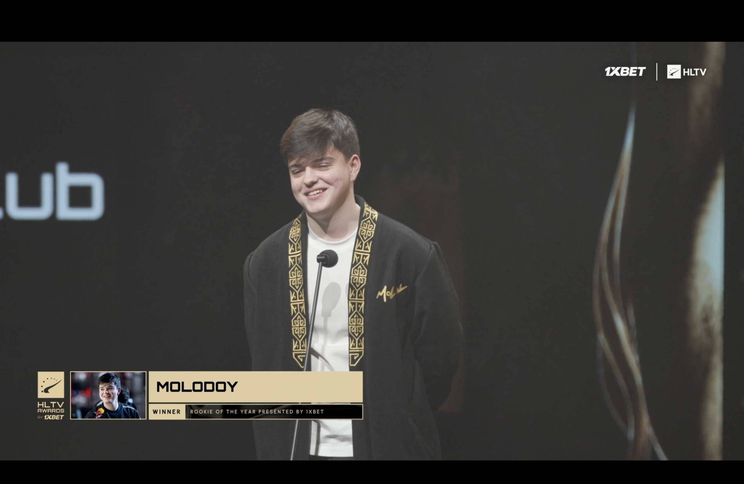 molodoy wins Rookie of the Year