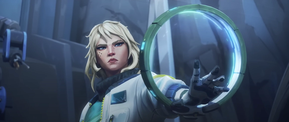 A picture of Deadlock from an official cinematic/Credits