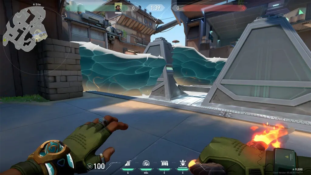 Harbor Valorant guide: Dominating the site with tidal pressure - Pley.gg An in-game picture of Harbor using High Tide/Credits