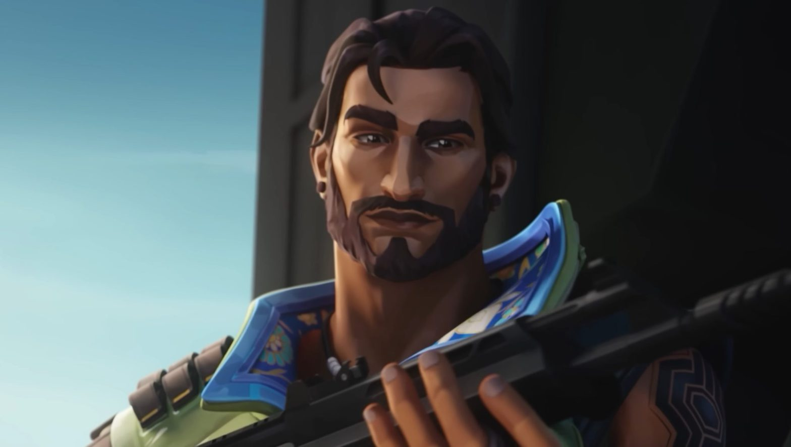 Harbor Valorant guide: Dominating the site with tidal pressure - Pley.gg A picture of Harbor from his agent trailer/Credits