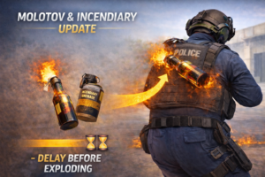 New CS2 update with small changes molotov and incendiary bounces