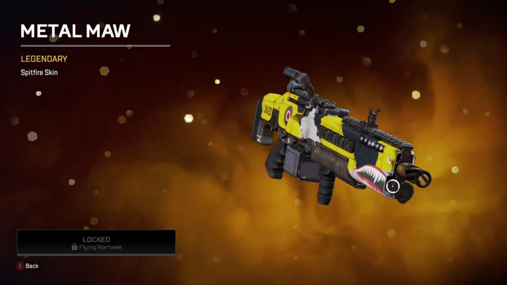 metal maw spitfire skin