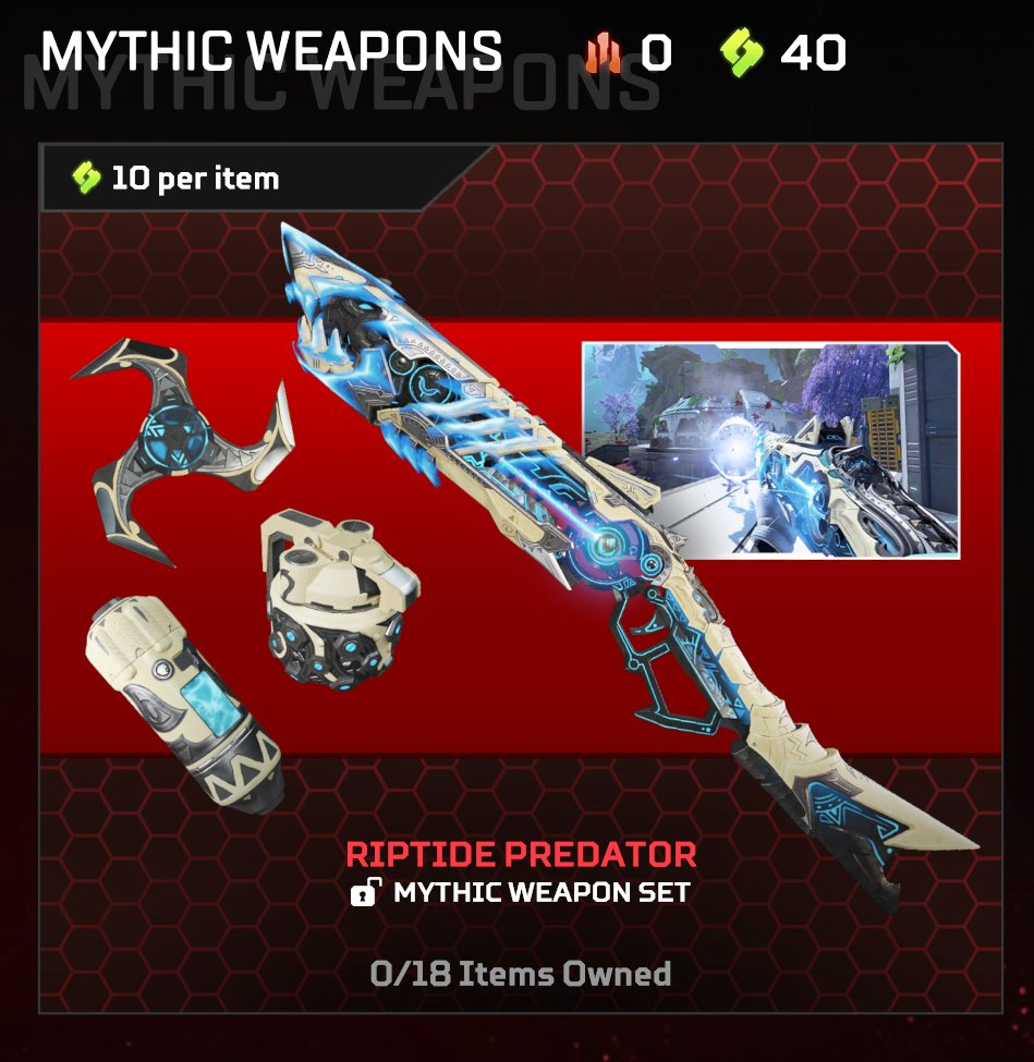 Apex news: Peacekeeper Mythic skin, TPM 2.0, and Chained Offers - Pley.gg