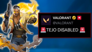 VALORANT Agent Tejo Disabled: Triple Missile Bug Triggers Complete Removal
