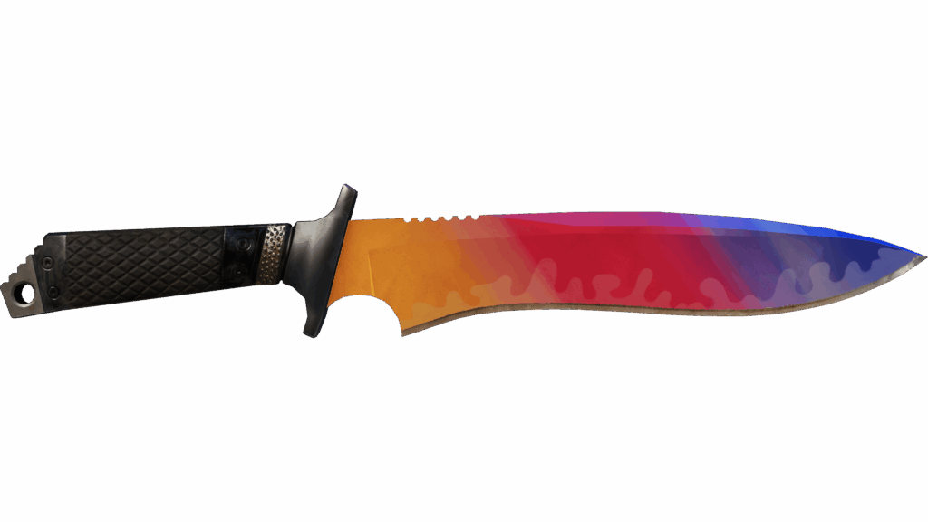 The Fade pattern for the best knives in CS2