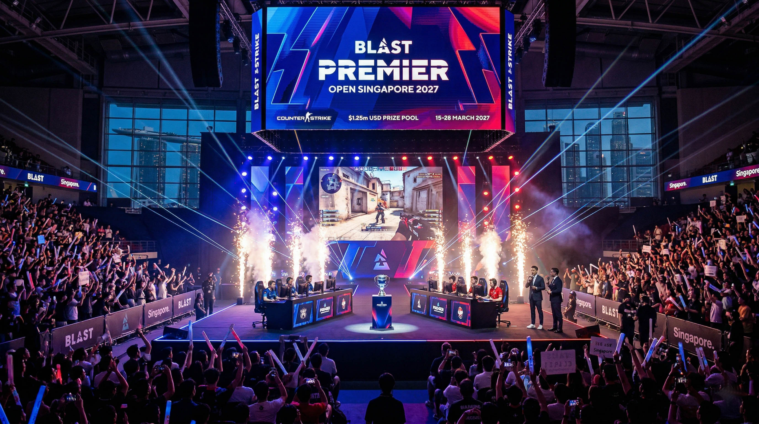 Singapore to host first BLAST Premier Open of 2027