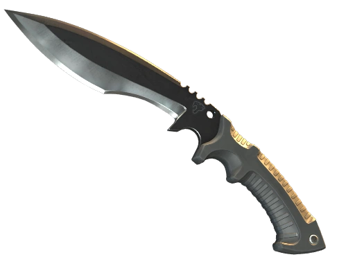a plain Kukri knife