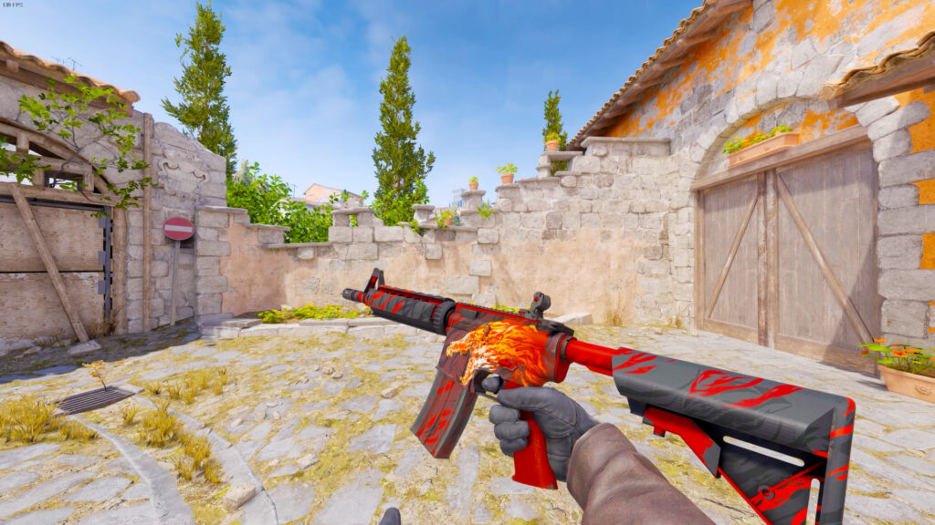 the M4A4 | Howl pattern gun skin, one of the discontinued CS2 skins