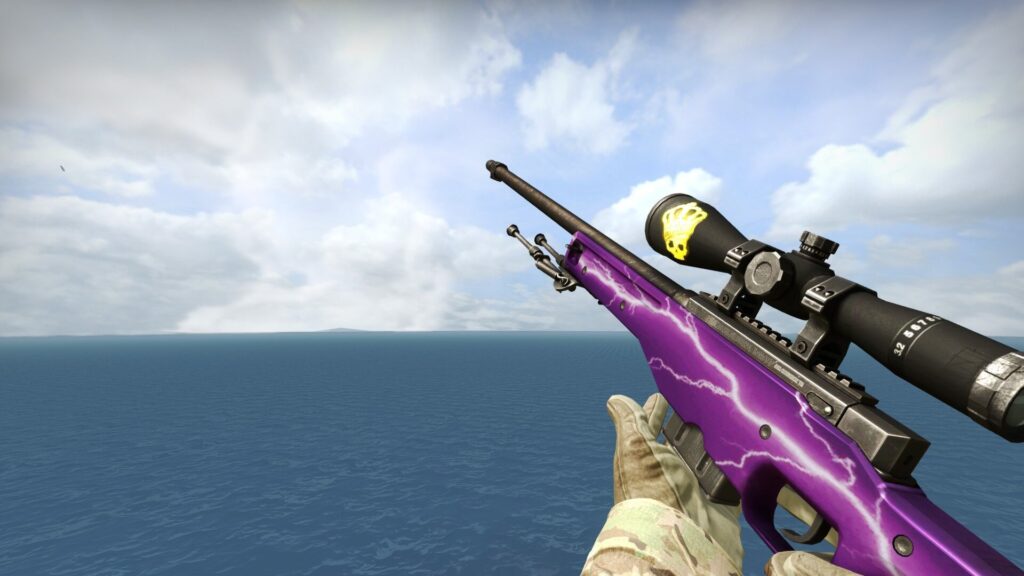 a Lightning Strike AWP display