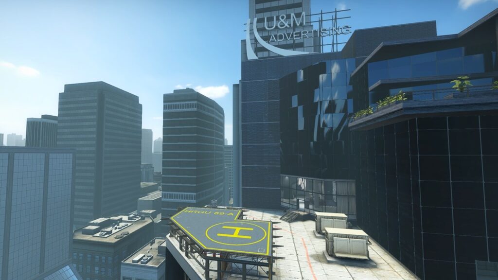 the CT spawn point on Agency in CS2