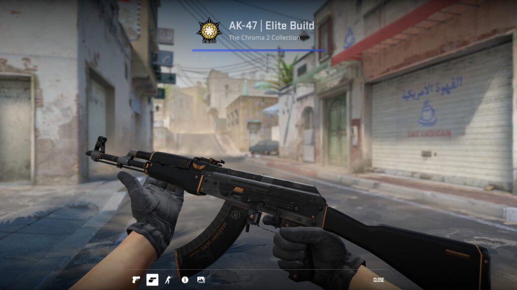 The best affordable AK-47 skins for your next market stroll - Pley.gg Elite Build AK-47 previewed in-game