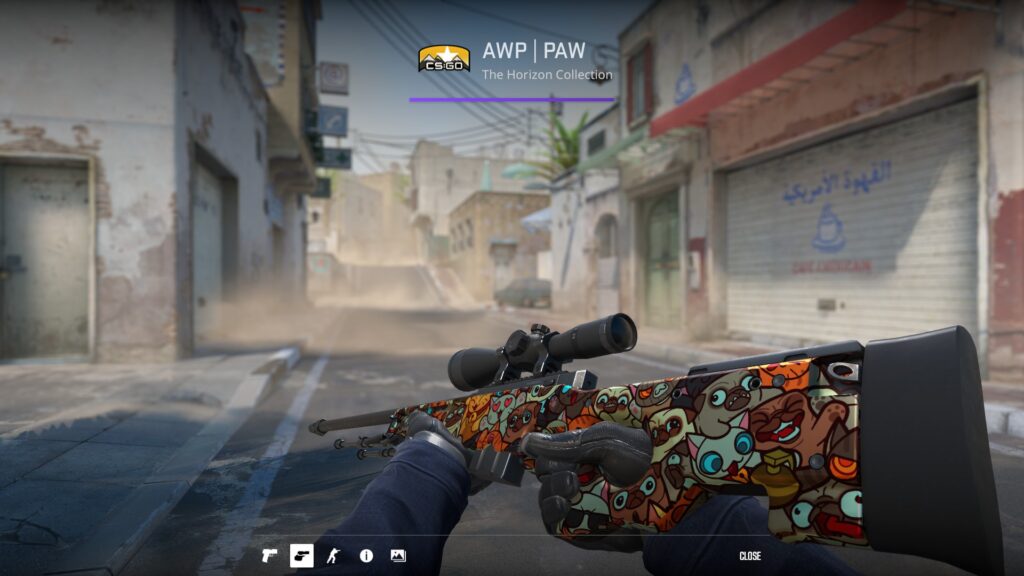 Affordable AWP skins for a strict budget - Pley.gg AWP PAW skin preview