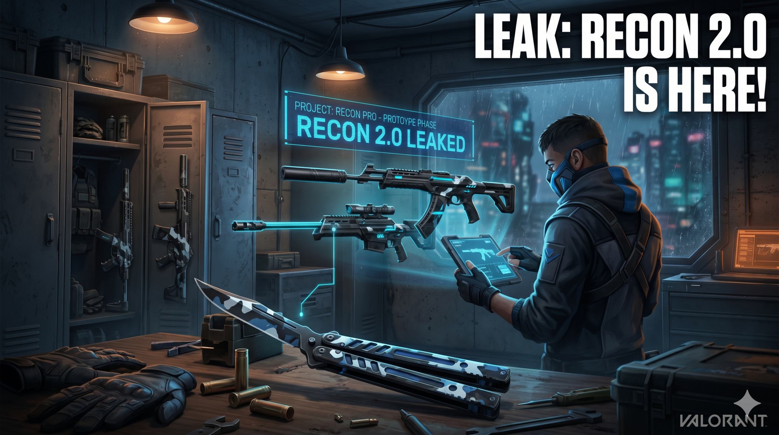 VALORANT Leaks: "Recon Pro" is Bringing Back the Tactical Aesthetic