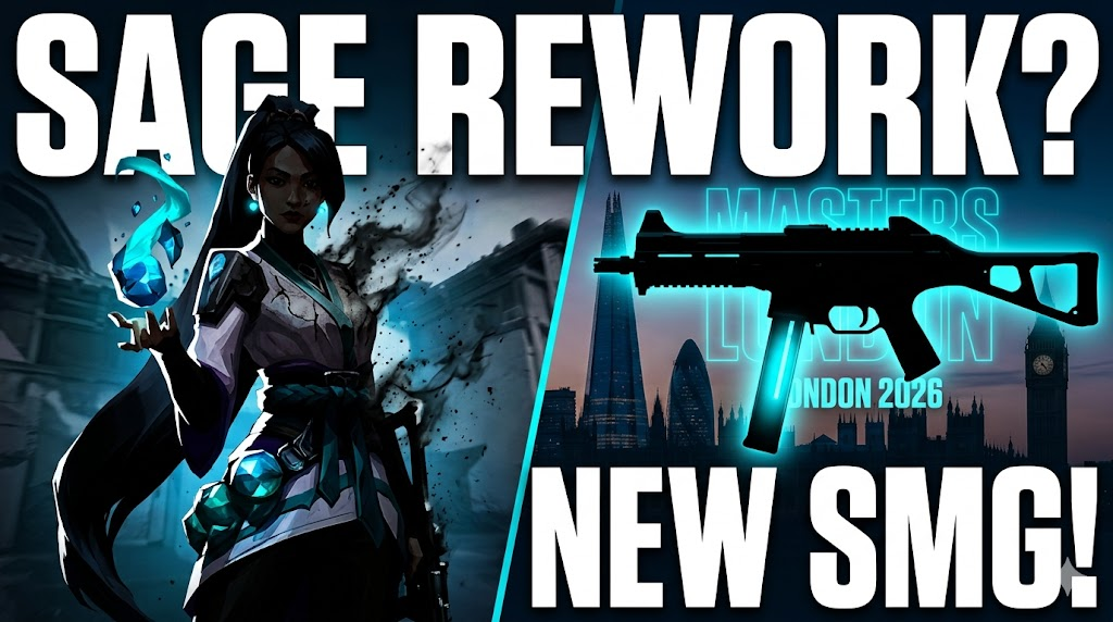 VALORANT Leaks: Is a Massive Sage Rework and New SMG Coming at Masters London?