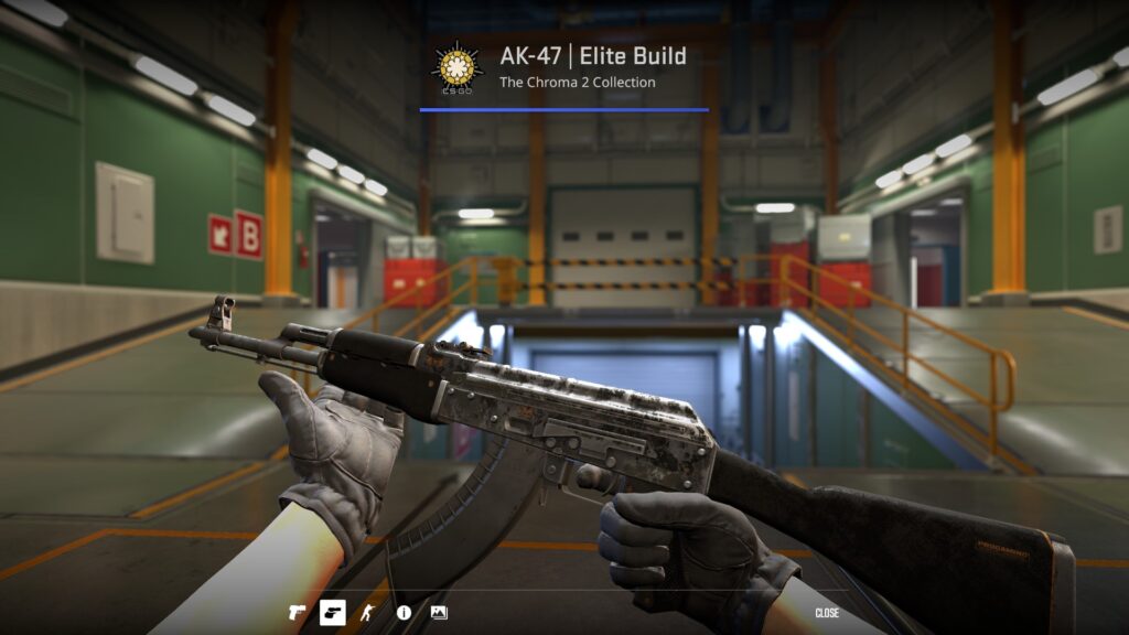 Battle-Scarred Elite Build AK-47, surprisingly one of the most common floats for one of the AK-47 skins under $20