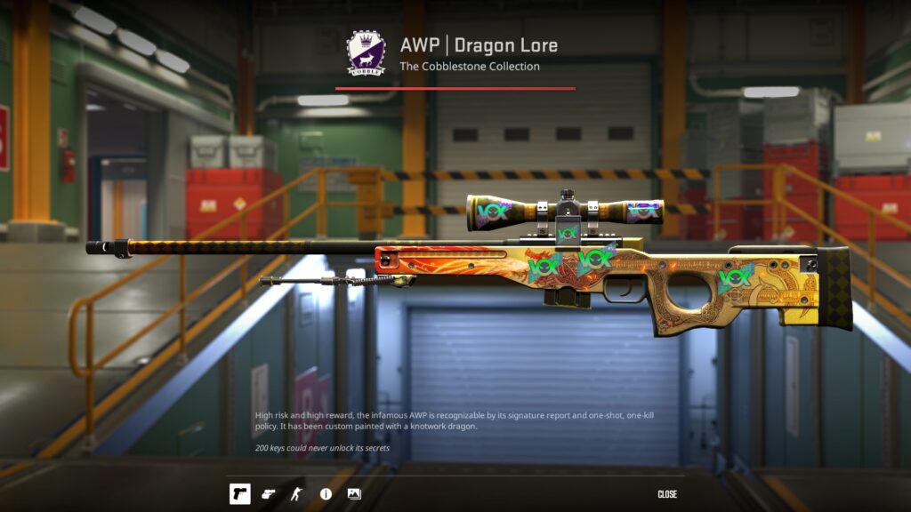 Exploring molodoy loadout and the skins he uses - Pley.gg AWP Dragon Lore skin from the molodoy loadout