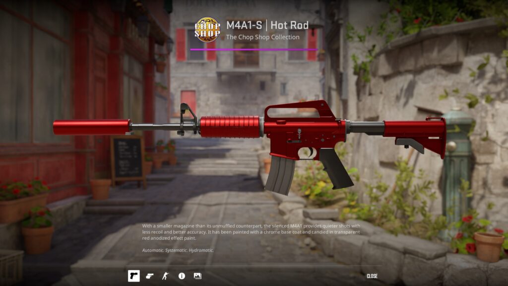 Exploring molodoy loadout and the skins he uses - Pley.gg M4A1-S Hot Rod skin
