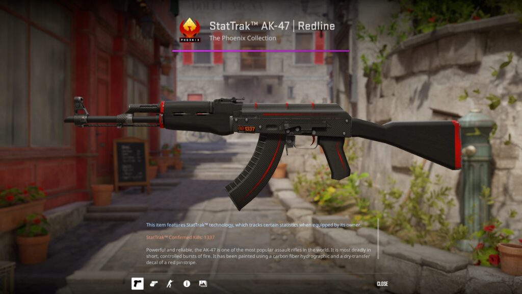 Exploring molodoy loadout and the skins he uses - Pley.gg AK-47 Redline with StatTrak