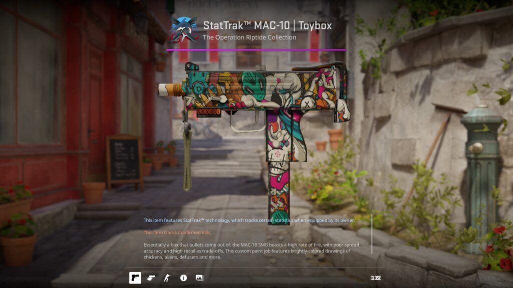 Exploring molodoy loadout and the skins he uses - Pley.gg Mac-10 Toybox with StatTrak