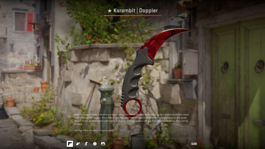 Exploring molodoy loadout and the skins he uses - Pley.gg Karambit Doppler Ruby