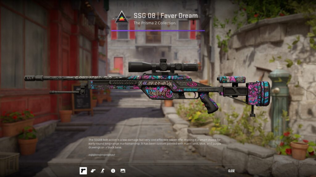 Exploring molodoy loadout and the skins he uses - Pley.gg SSG 08 Fever Dream