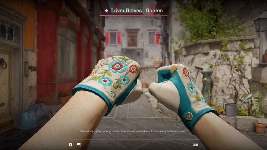 Driver Gloves Garden from the NiKo loadout