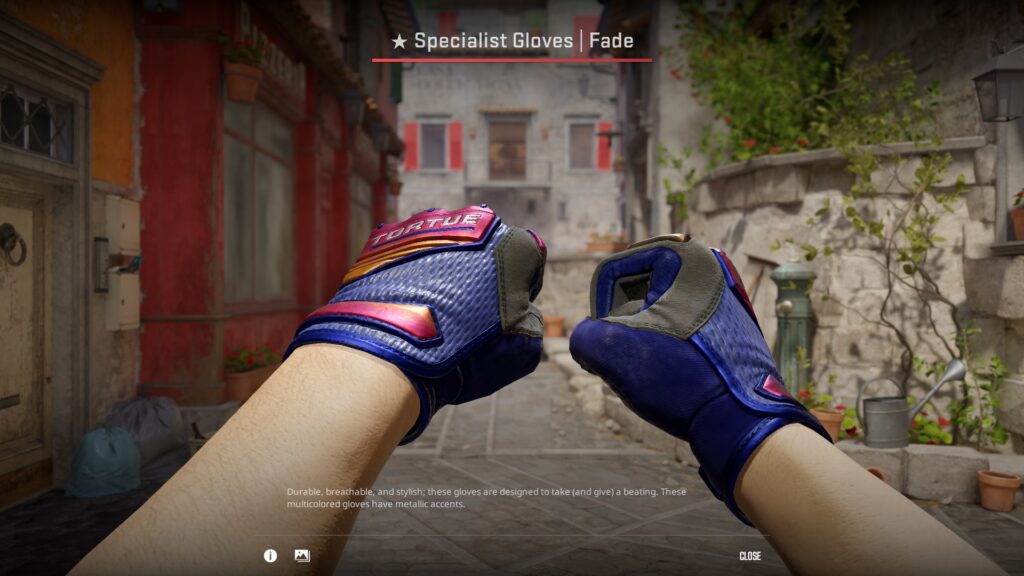 Specialist Gloves Fade