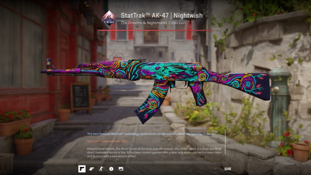 StatTrak AK-47 Nightwish