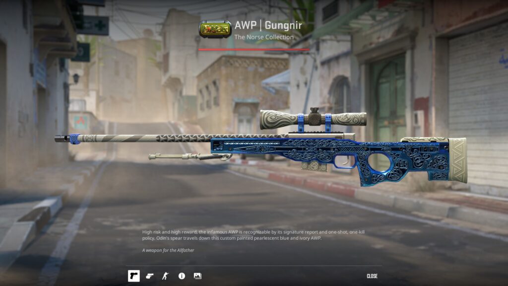 Most popular kyousuke loadout skins - Pley.gg AWP Gungnir