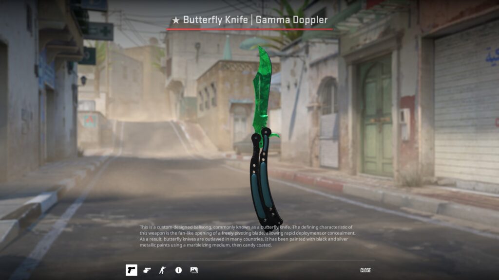 Most popular kyousuke loadout skins - Pley.gg Butterfly Knife Gamma Doppler Emerald