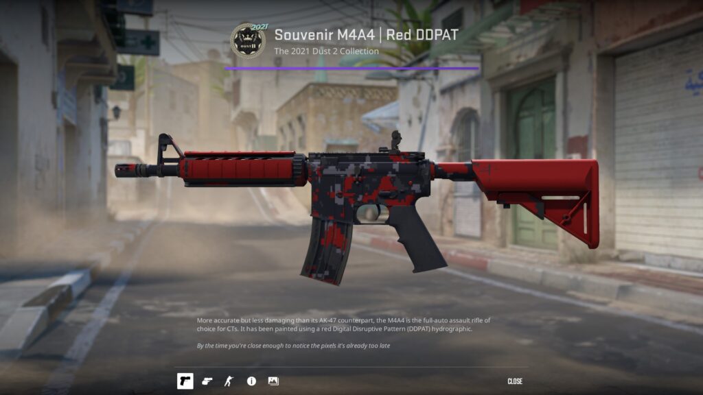 Most popular kyousuke loadout skins - Pley.gg Souvenir M4A4 Red DDPAT
