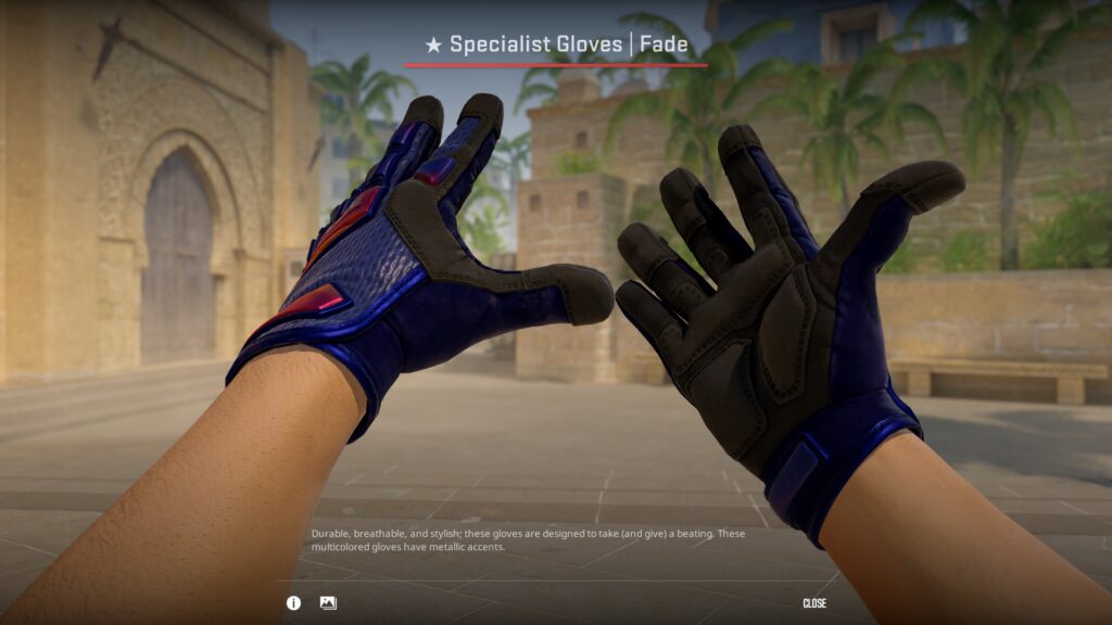 Specialist Gloves Fade