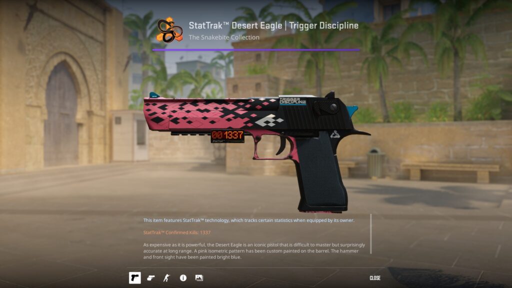 StatTrak Desert Eagle Trigger Discipline