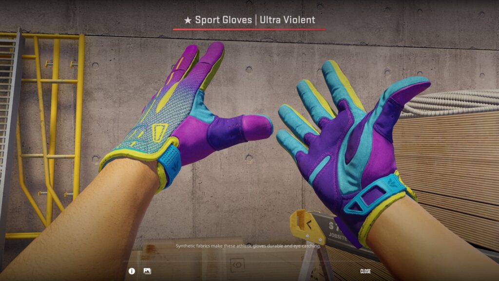 Sport Gloves Ultra Violent