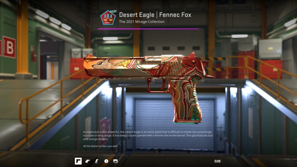 Desert Eagle Fennec Fox